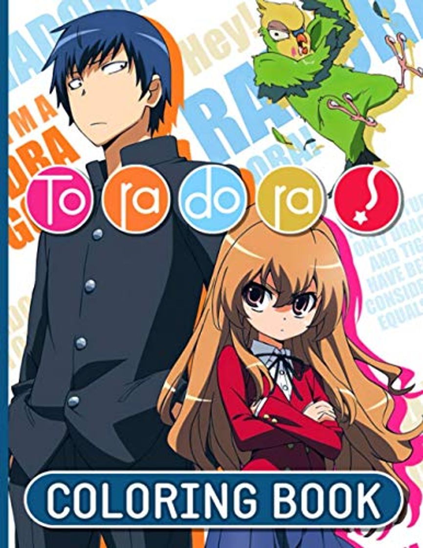 Libro Toradora Coloring Book: Toradora Adult Coloring Books For Men And Women