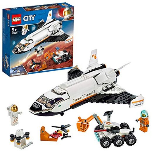 LEGO City Space Port Juguete de Construcción de Lanzadera Científica a Marte,