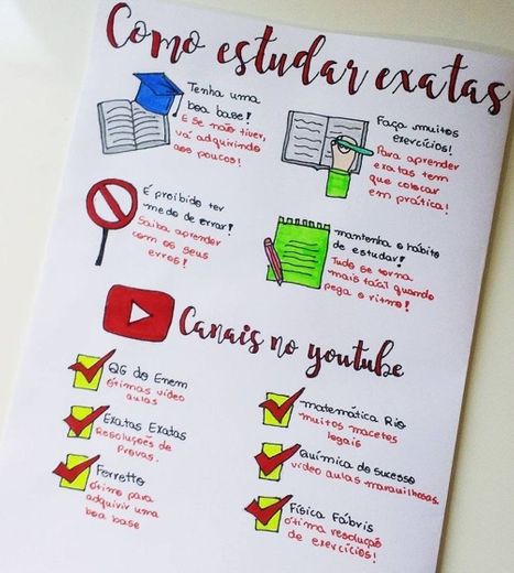 Dicas de estudos!