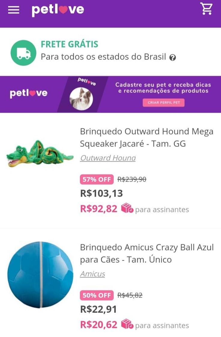 Producto PETLOVE