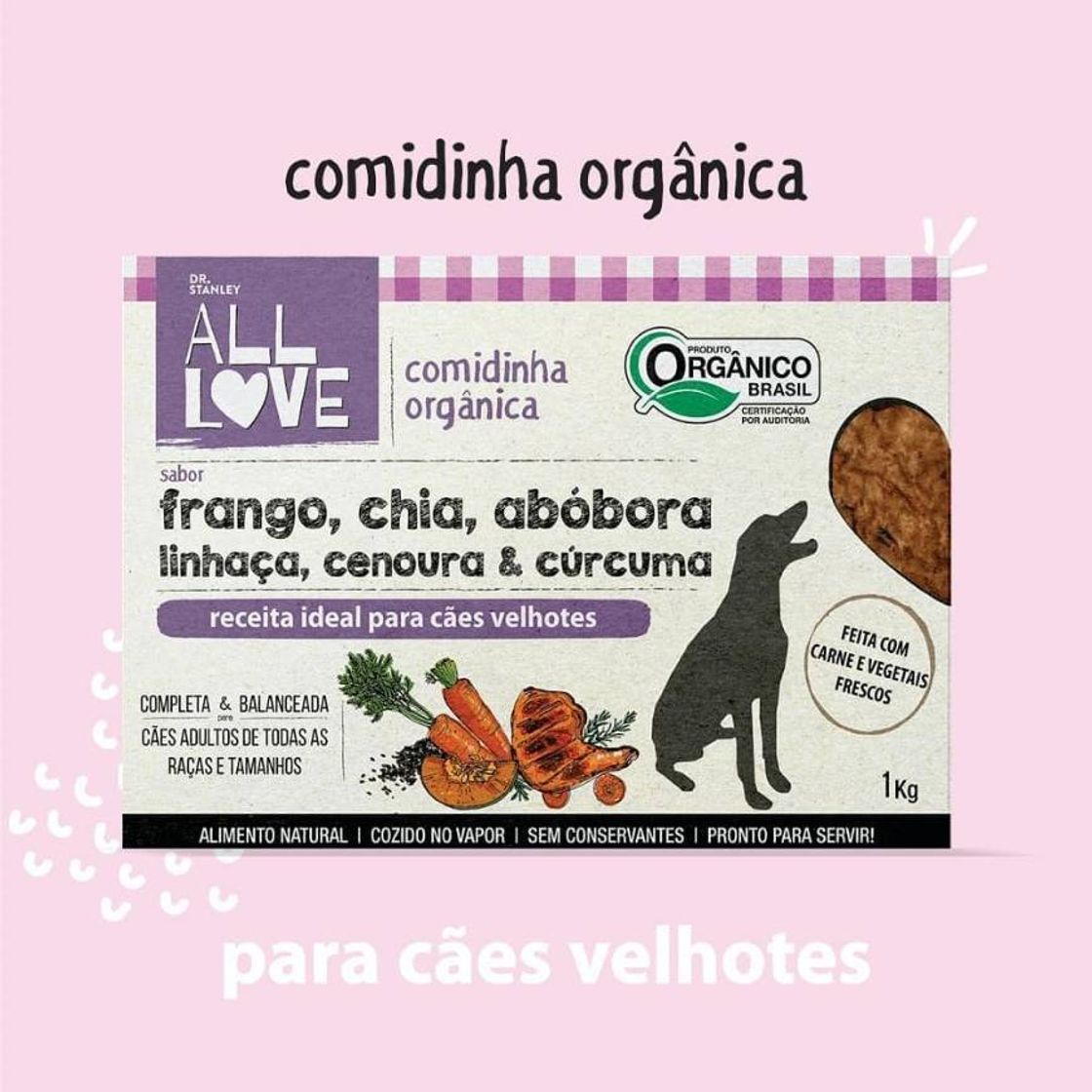 Moda Dr. Stanley Organic Pet Food - Comida natural para cães 