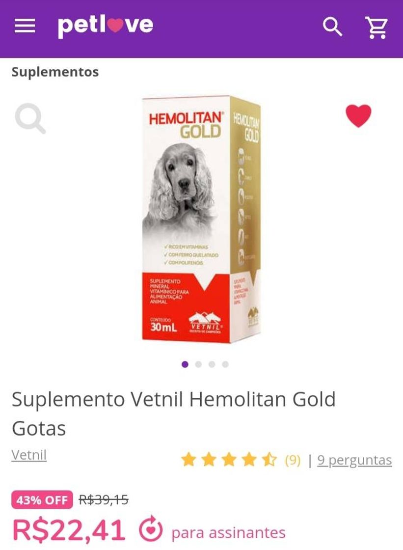 Producto Hemolitan Gold