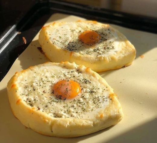 Ovos com queijo