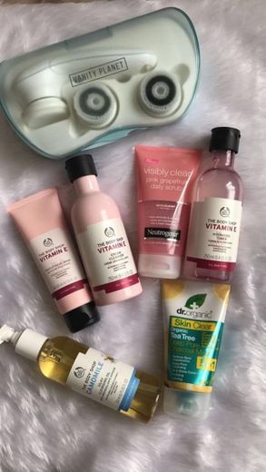 Produtos skincare 