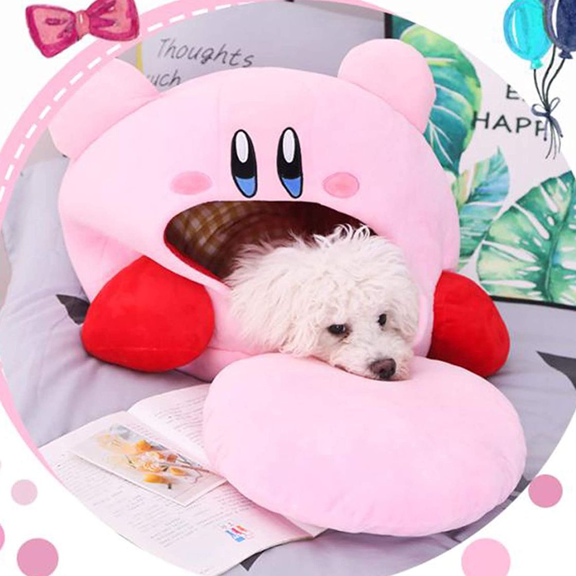 Social CAMA DE KIRBY PARA PERROS Y GATOS - 13,66€🔥🔥🔥