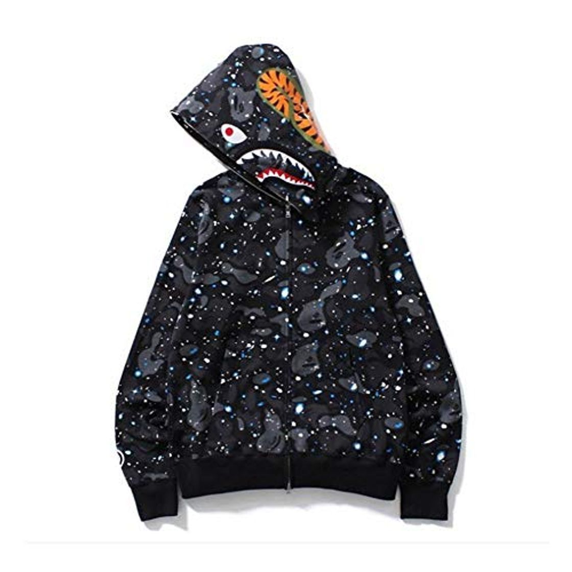 Social ZDZQDD Moletom Feminino Bape Shark Print