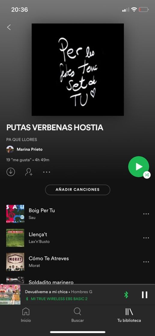 Fashion playlist VERBENAS