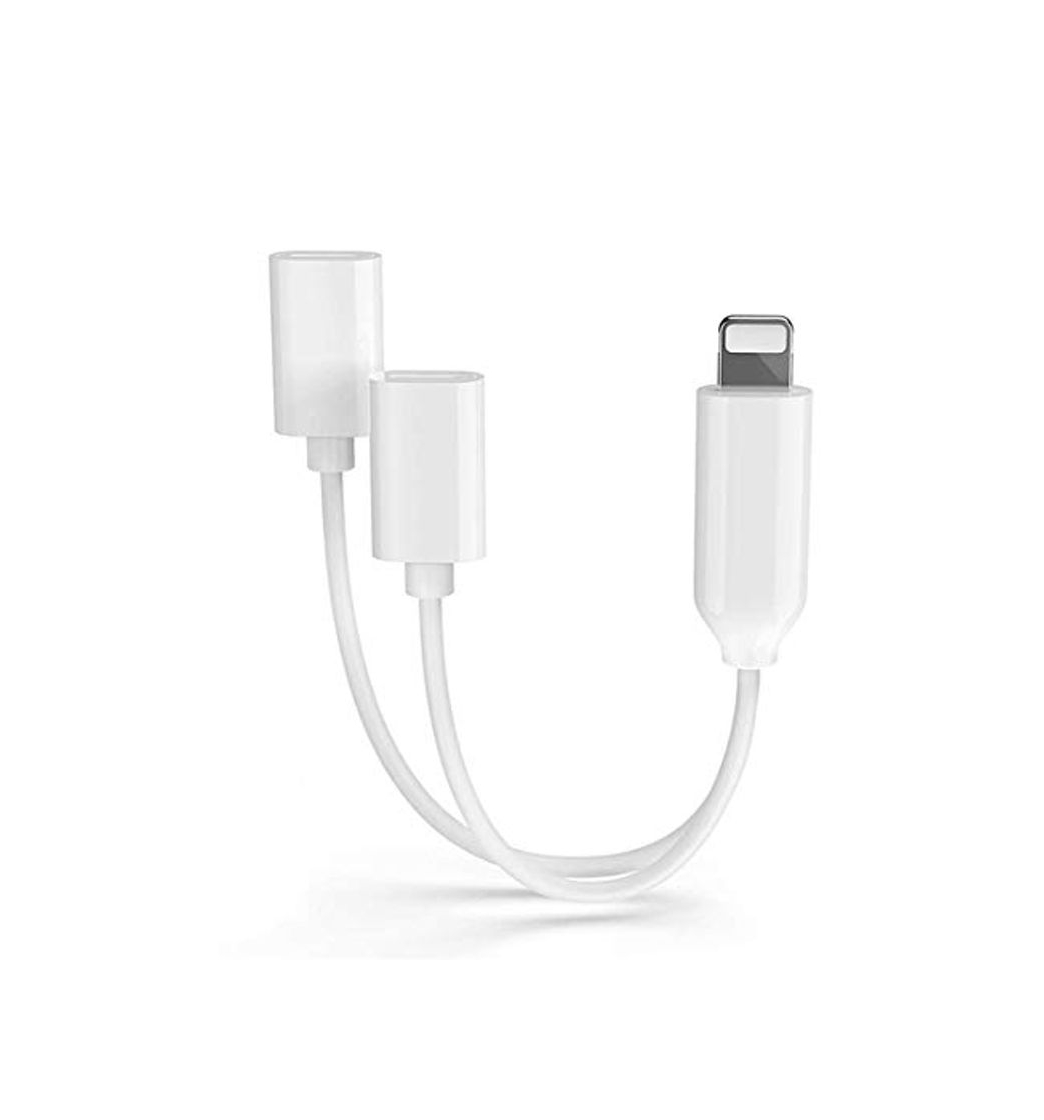 Electronic Adaptador de Conector de Auriculares para iPhone 7 Adaptadores de Doble convertidor,