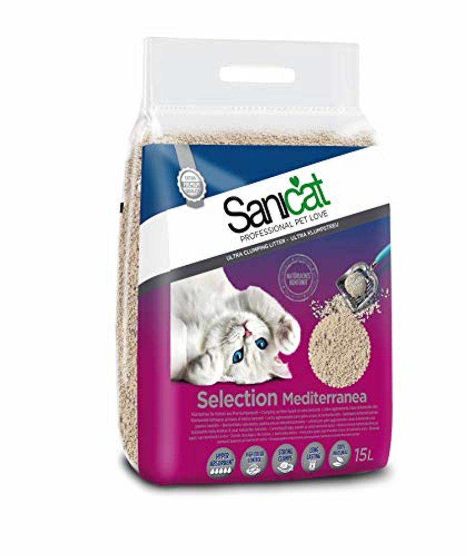 Products Sanicat Select Mediterranea Arena de Gatos Ultra Aglomerante