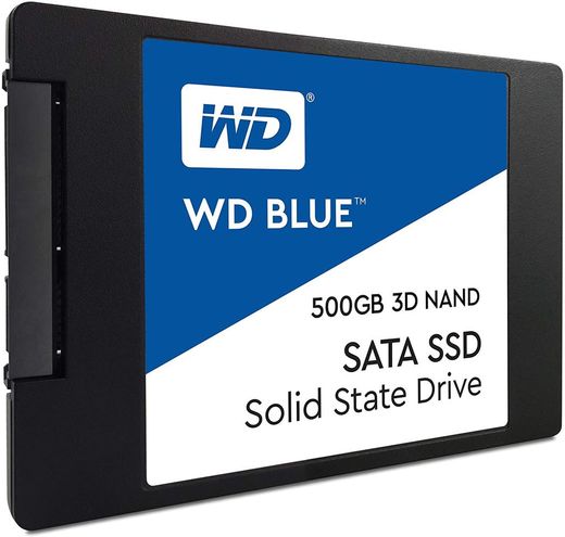WD Blue 3D Nand SSD SATA 500GB | PcComponentes.com