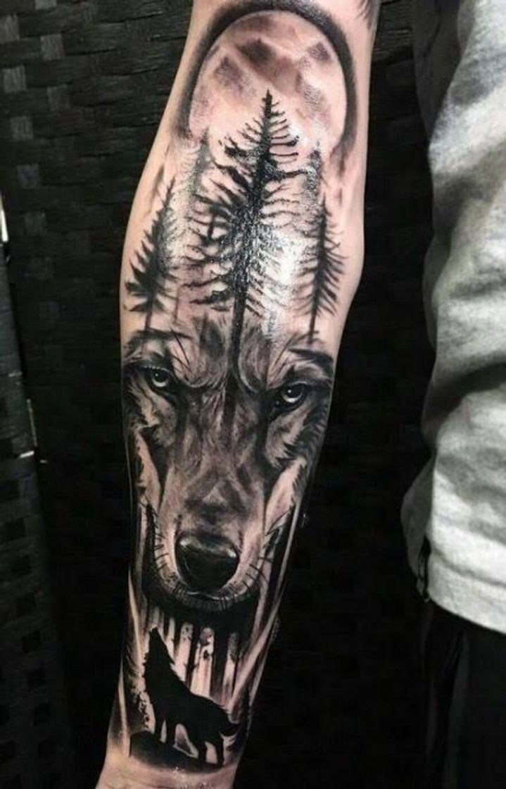 Moda Tatto lobo