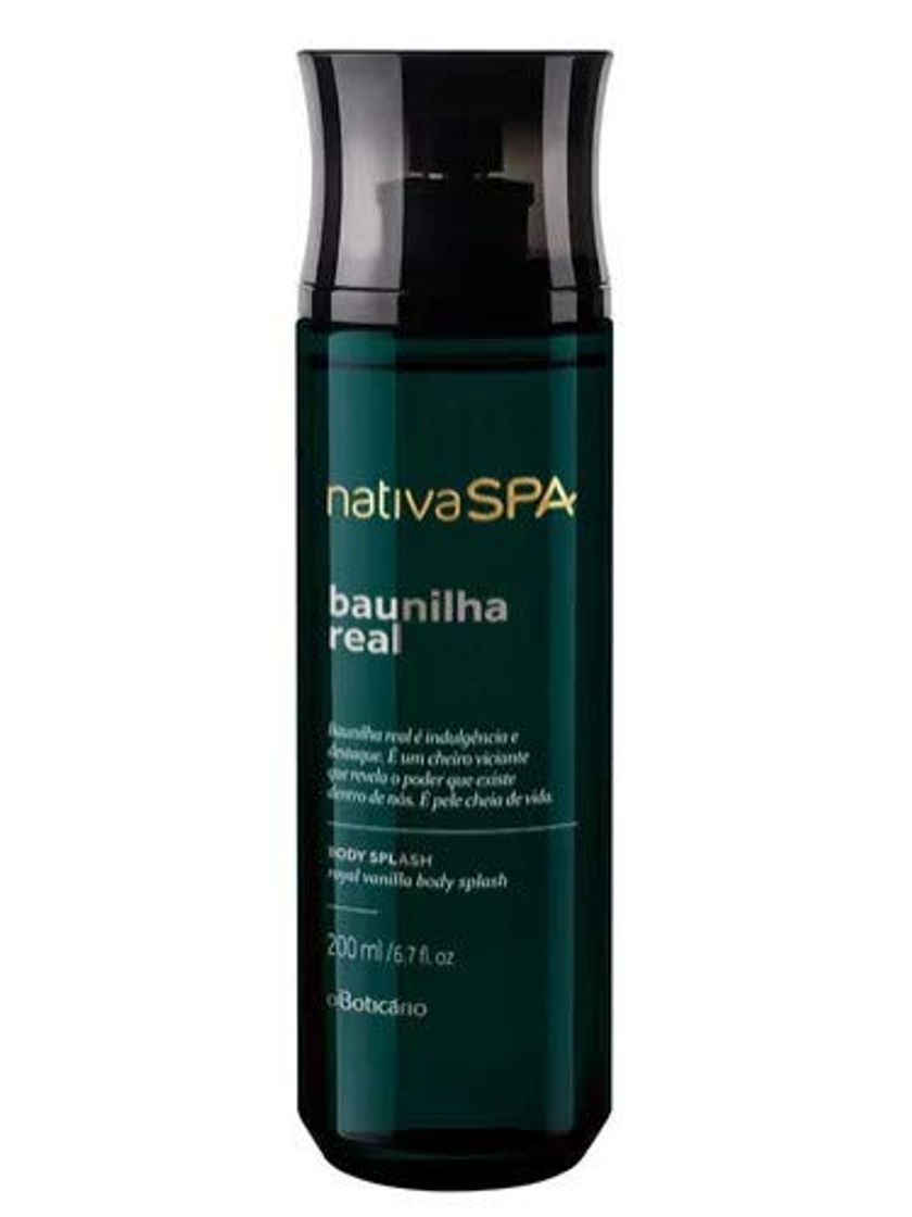 Product Oboticario Baunilha real Body Splash 200 ml nativaSPA