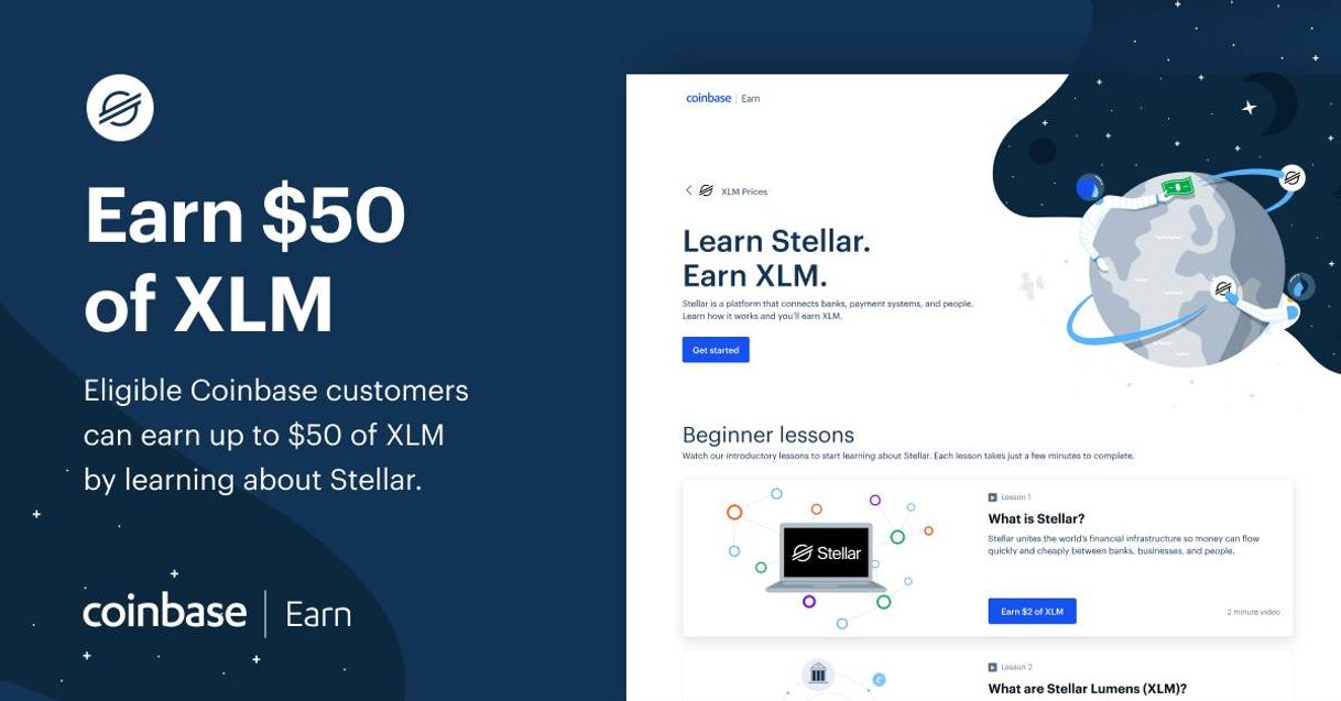 Social Lumers de Stelar en Coinbase