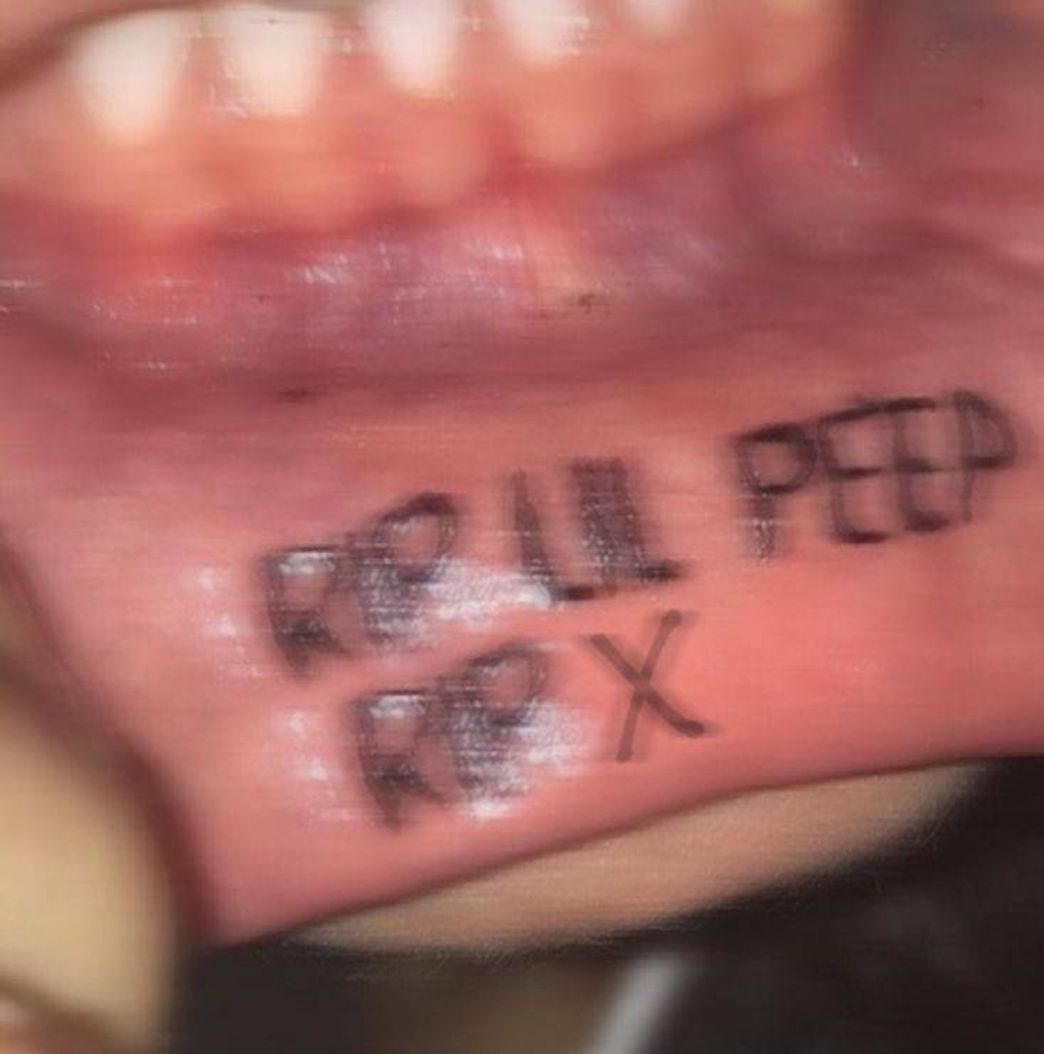 Moda rip lil peep rip x 