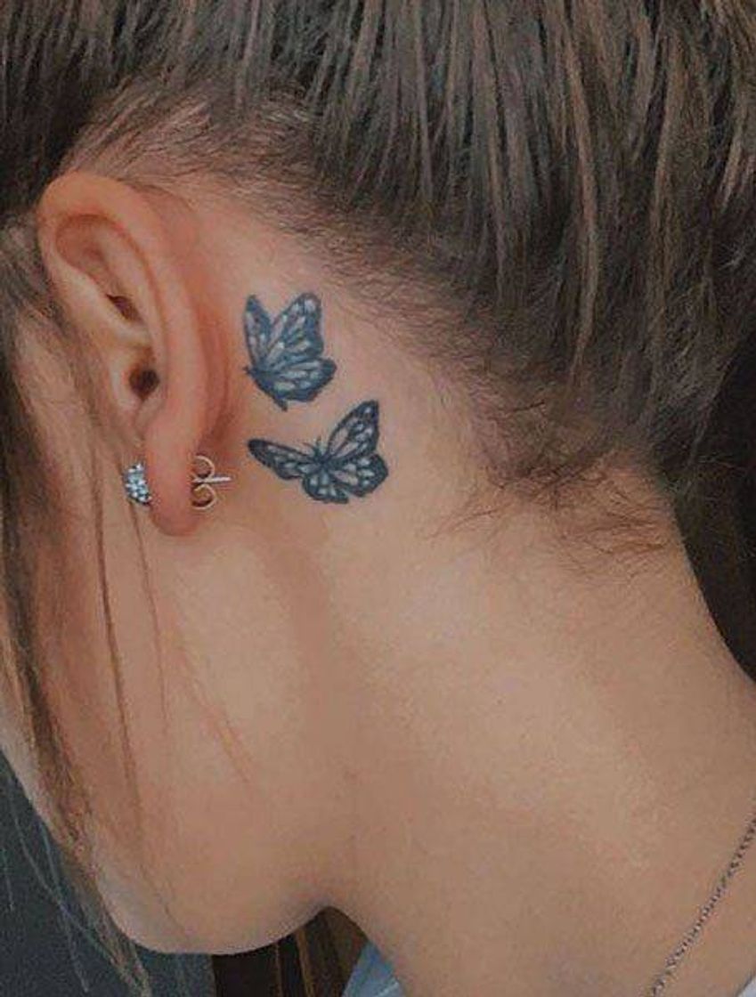 Fashion Tatuagem borboleta