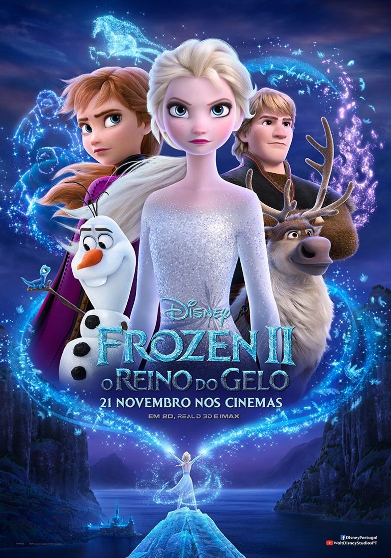 Moda Frozen 2 - O Reino do Gelo