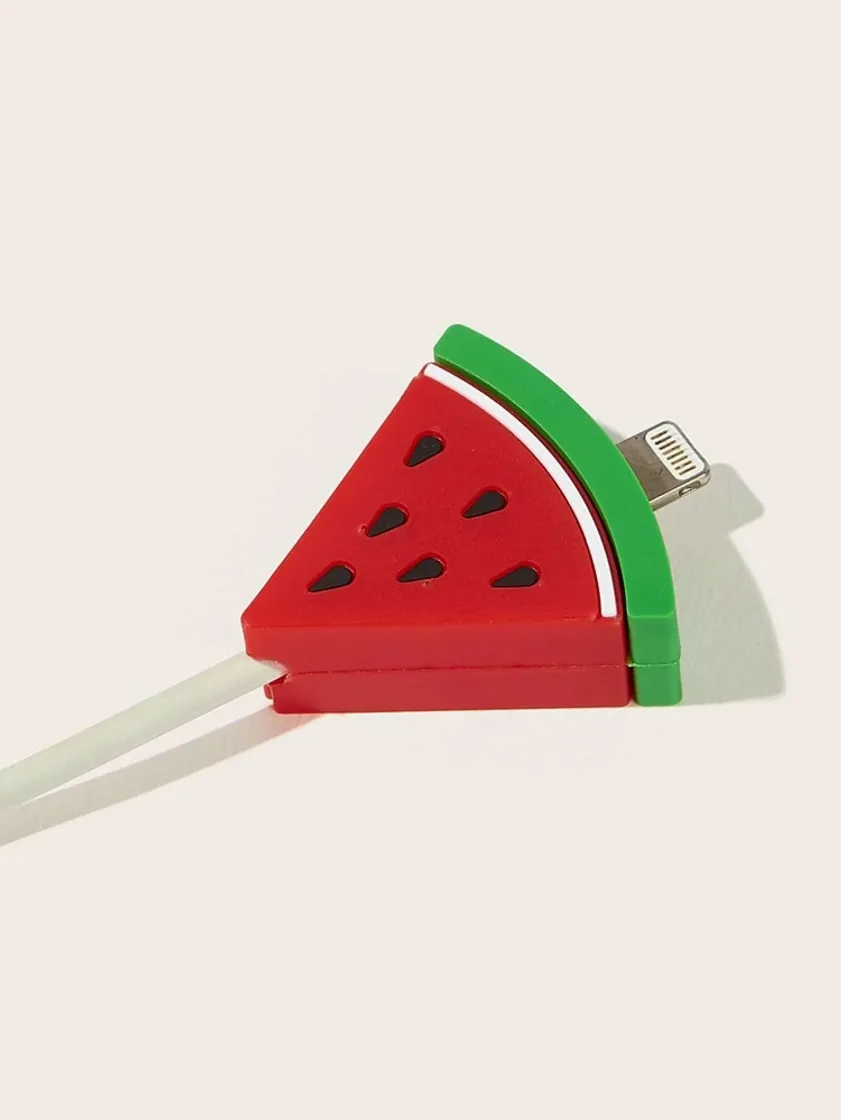 Fashion Watermelon Shaped USB Cable Protector | SHEIN USA