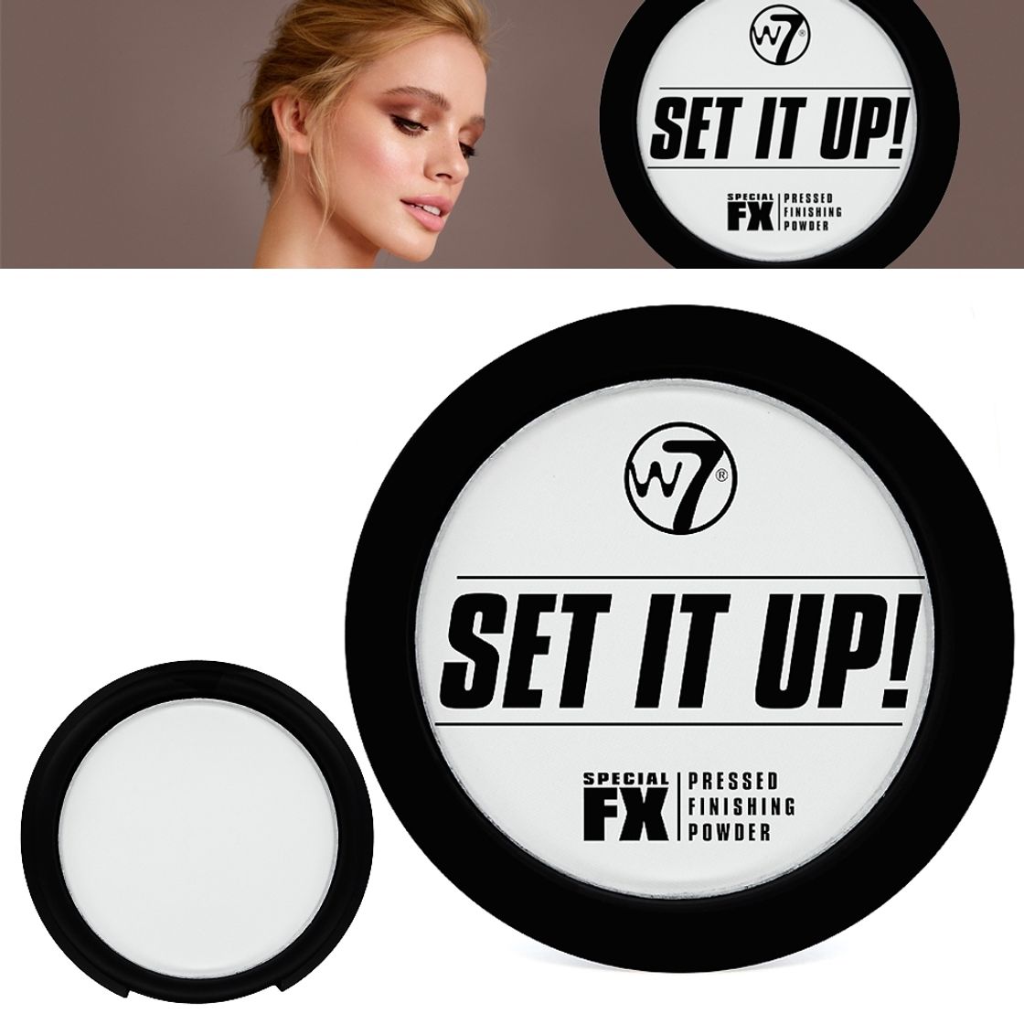 Fashion Set it up? Pressed finishing powder W7