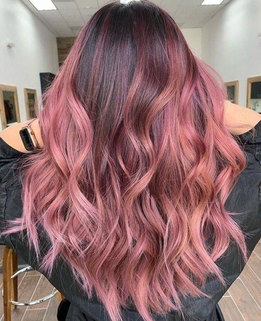 Moda Cabelo rosa 