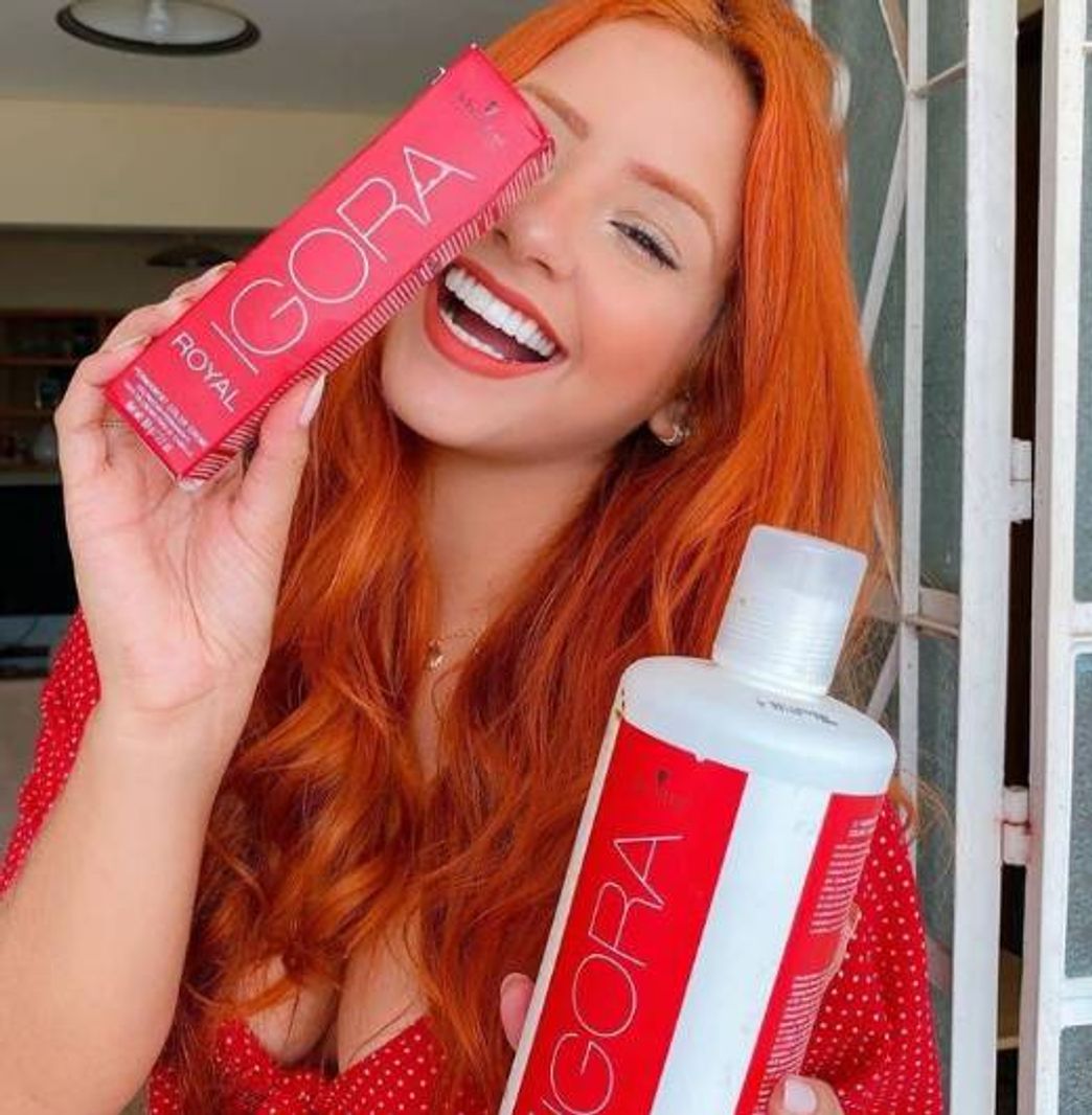 Fashion Beleza ruiva Instagram 