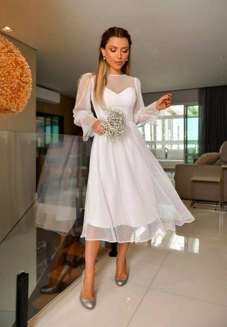 Fashion Vestido branco 