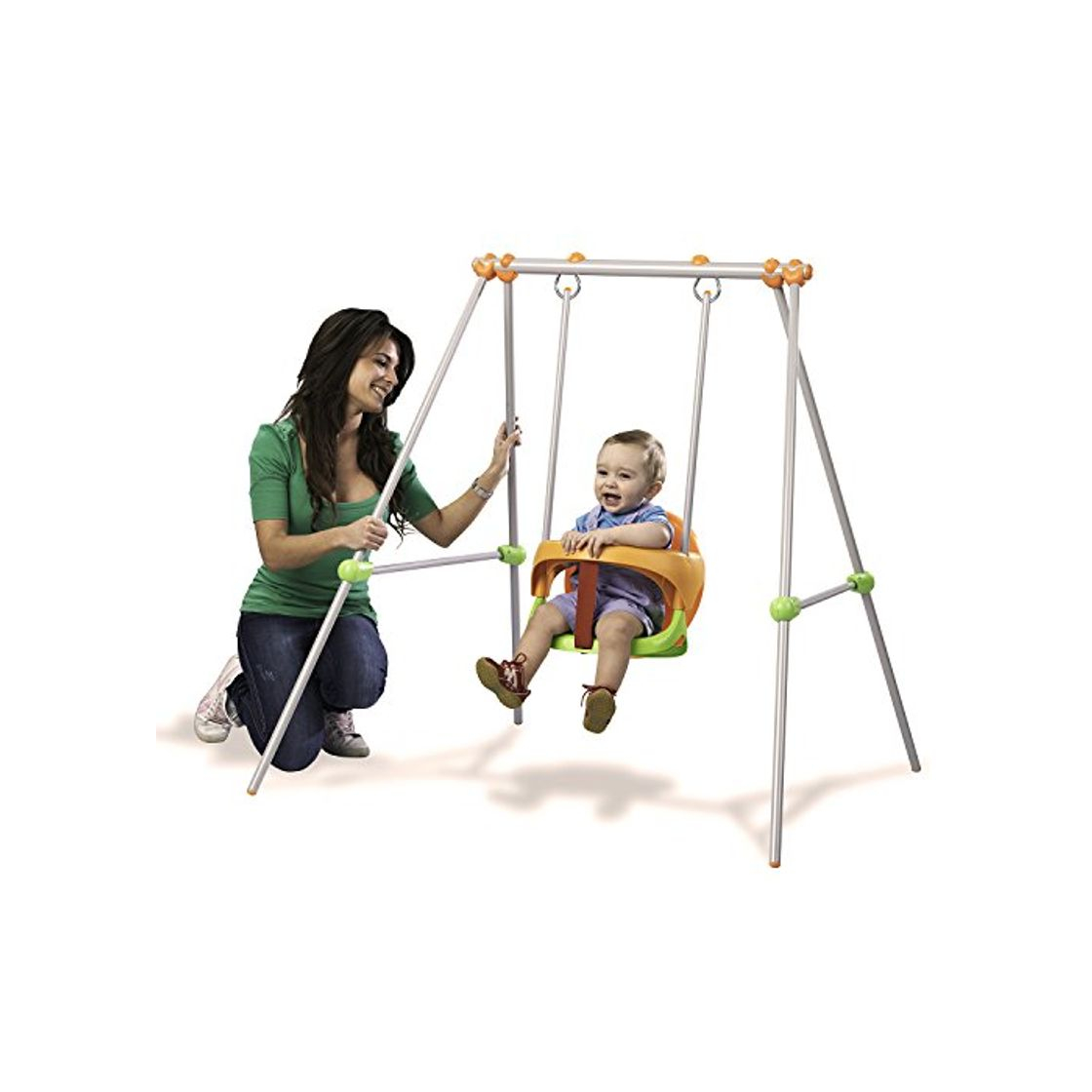 Products Smoby- Baby Swing Columpio bebé, 120 x 124 x 120 cm