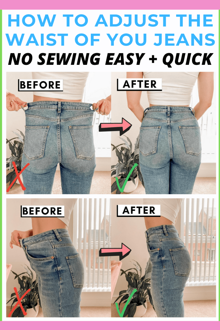 Moda How to fit jeans :to waist no belt