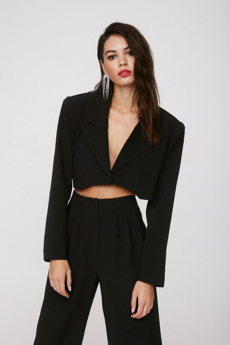 Moda Cropped Blazer