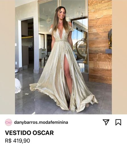 Sofisticação em um só vestido🥰