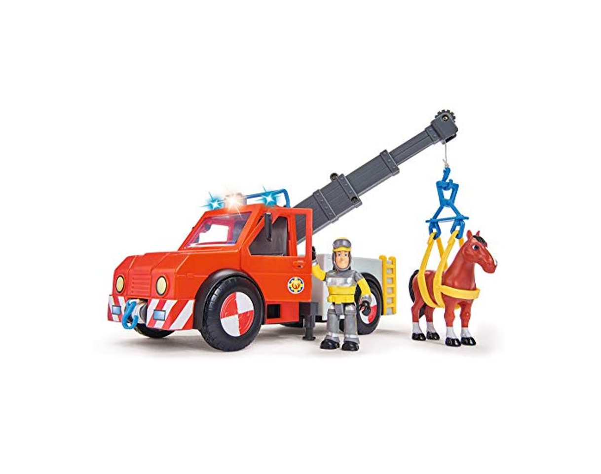 Producto Sam el bombero - camión Rescate 23 cm con Figura y Caballo