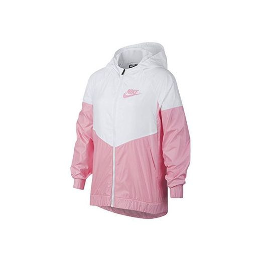 Nike Girls NSW WR Jkt HD - Chaqueta cortavientos para niña, AA1343-102