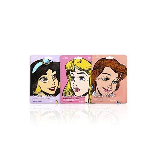 Mad Beauty PAMMB002 Mascarilla Facial con Licencia Disney Princesas