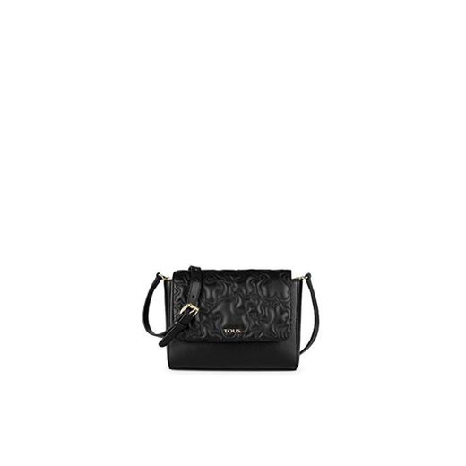 Tous K Capitone, Bolso bandolera para Mujer, Negro