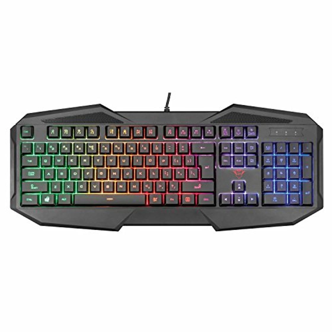 Electrónica Trust Gaming GXT 830-RW Avonn - Teclado Gaming Iluminado