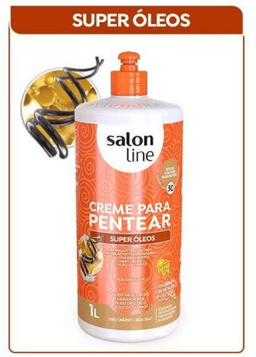 Salon Line - Creme para Pentear Super óleos 1L