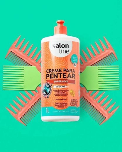 Salon Line - Creme para Pentear Super Leve