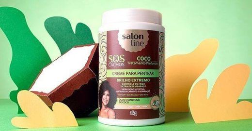 Salon Line - Creme para Pentear S.O.S Cachos Coco