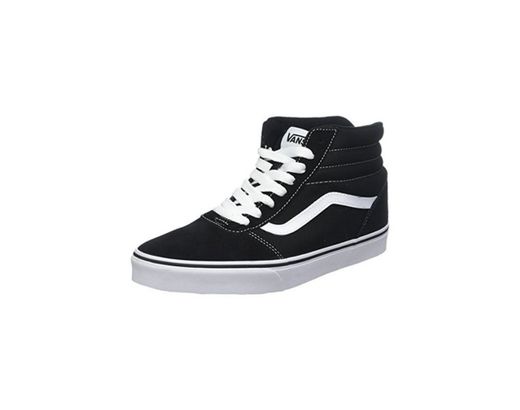 Vans Ward Hi Hombre, Zapatillas Altas, Negro