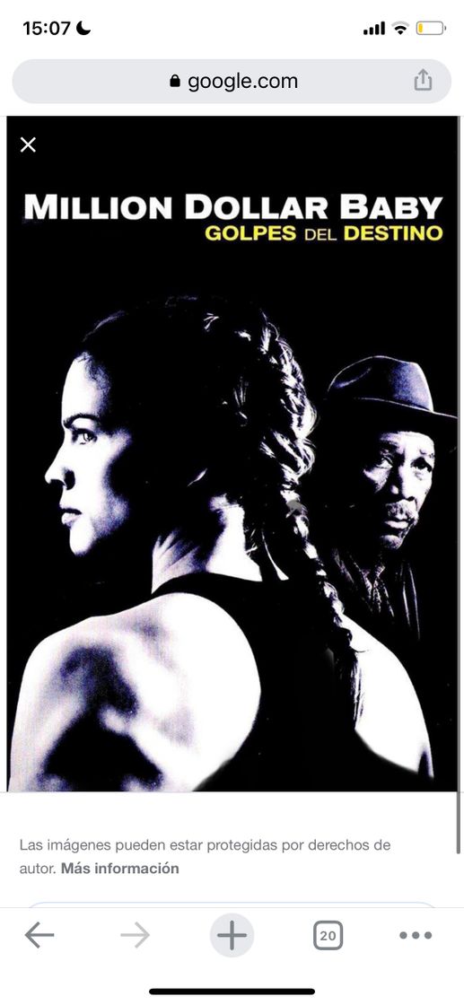 Movie One million dollar baby
