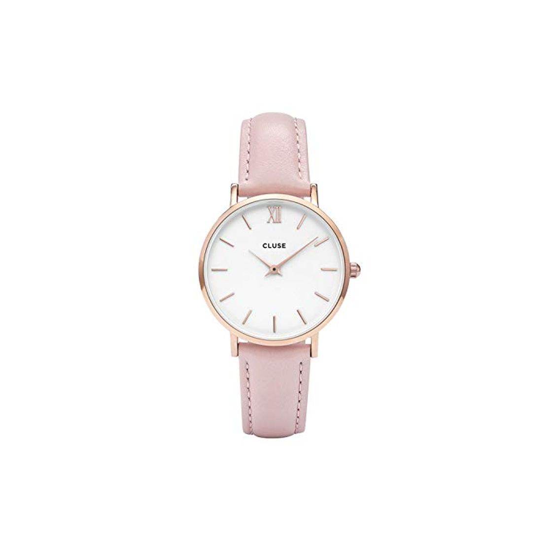 Cluse Reloj Analógico de Cuarzo para Mujer con Correa de Cuero – CL30001