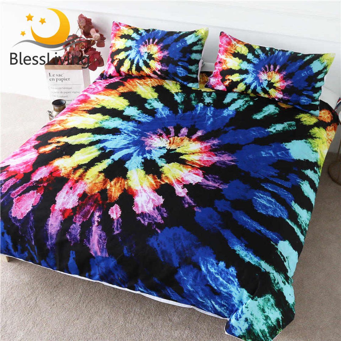 Fashion Roupa de cama Tiedye 