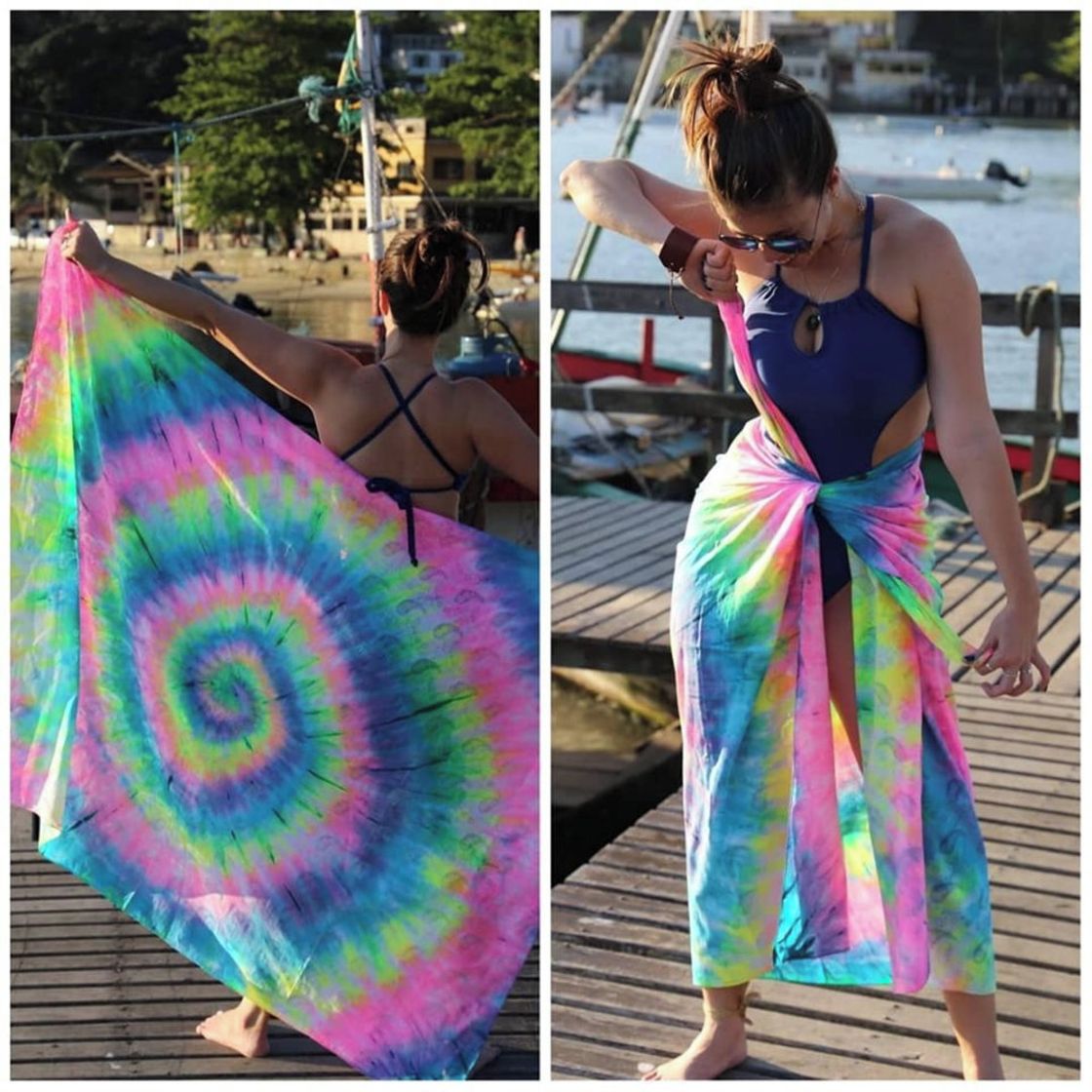 Fashion Canga Tiedye 