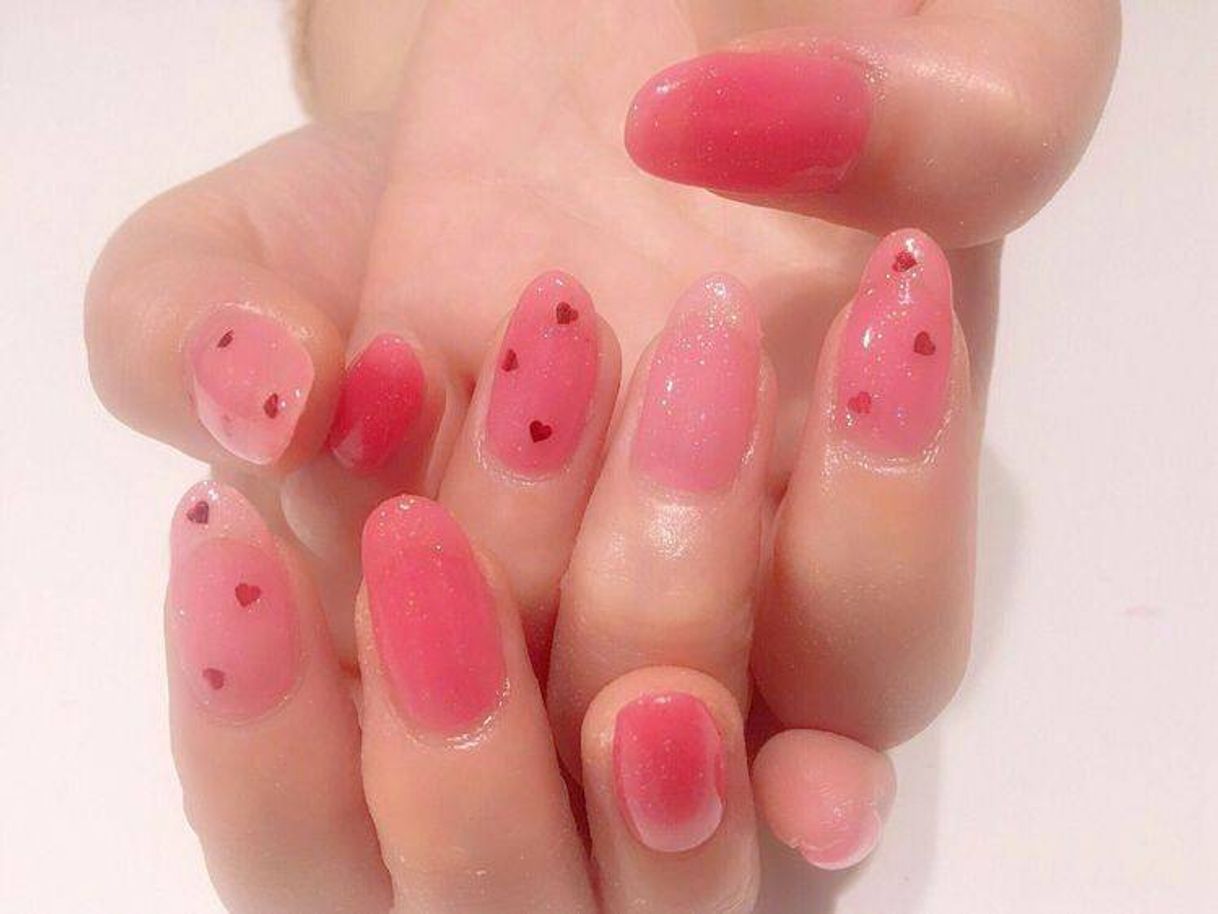 Moda cute pink nails 