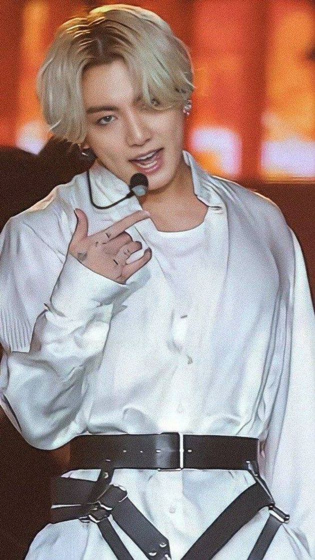 Moda jungkook blond hair 