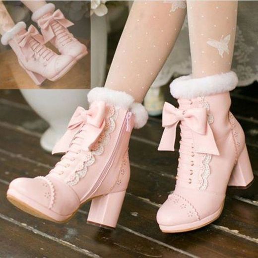 Sapatos rosas
