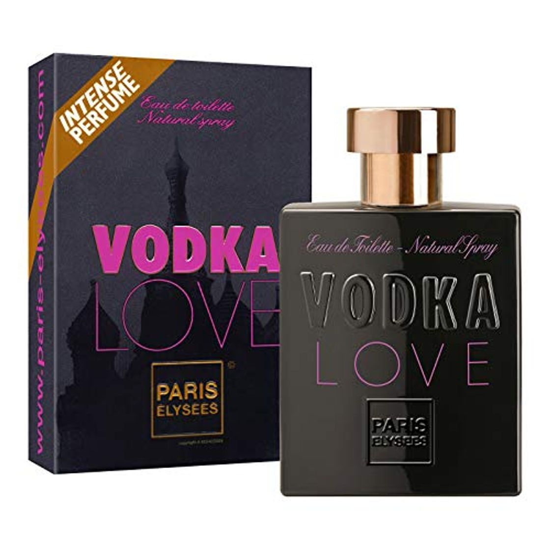 Beauty Vodka Love Agua de perfume para mujeres Eau de toilette Paris Elysees