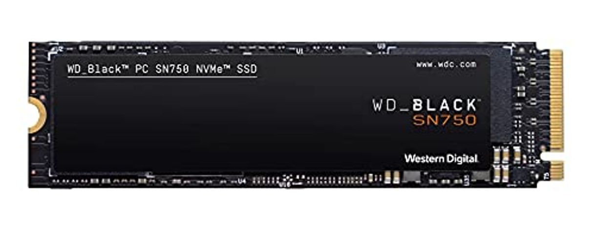 Electrónica WD Black SN750 - Disco Duro SSD Interno NVMe para Gaming de