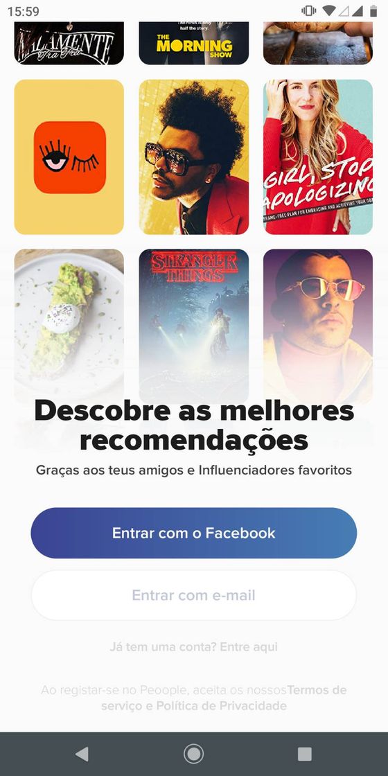 Moda Vídeo no YouTube sobre o app PEOOPLE