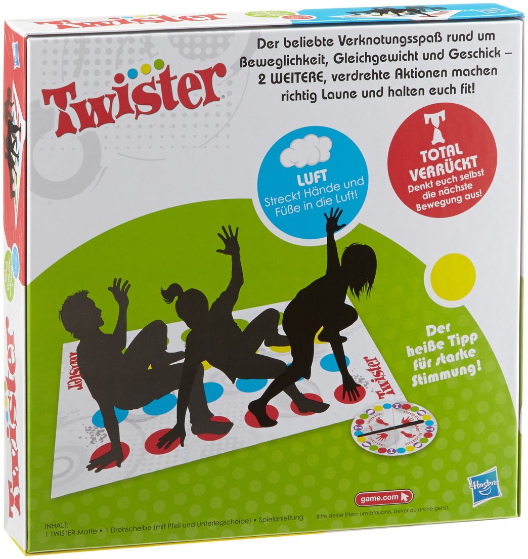 Product Hasbro Gaming - Twister, Juego de Suelo