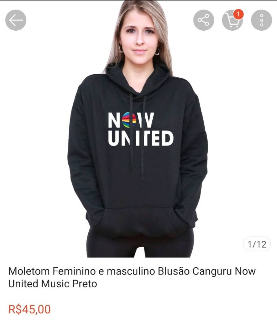 Productos Moletom Now United unissex